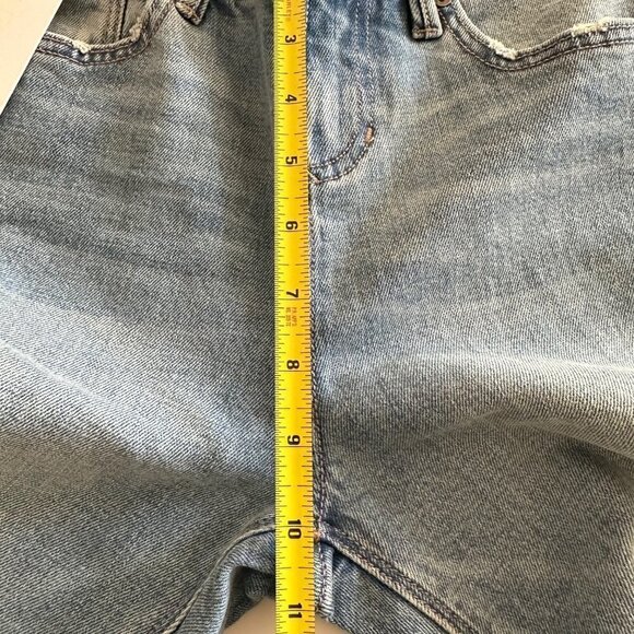 Dear John Denim Olivia Super High Rise Skinny Jeans Metropolitan Size 25 Raw Hem - Picture 6 of 10